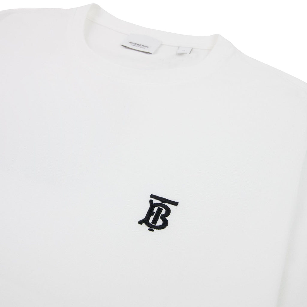 Burberry Monogram Motif Cotton T-shirt White