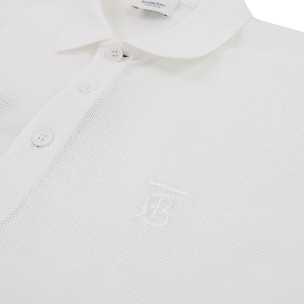 Burberry Monogram Motif Cotton Piqu? Polo Shirt