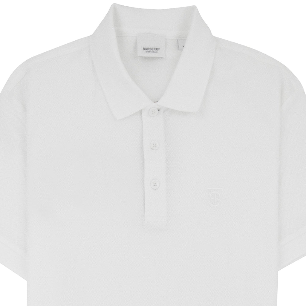 Burberry Monogram Motif Cotton Piqu? Polo Shirt