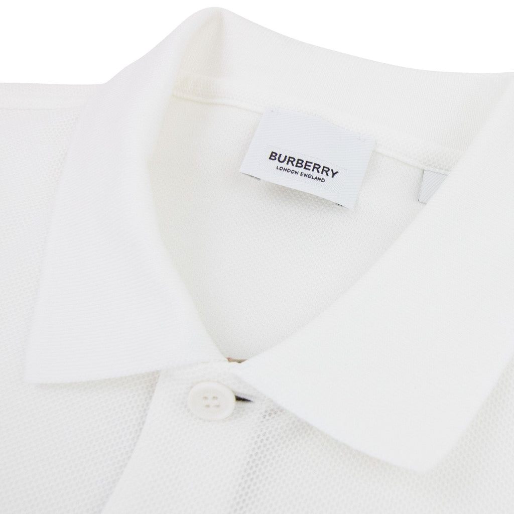Burberry Monogram Motif Cotton Piqu? Polo Shirt