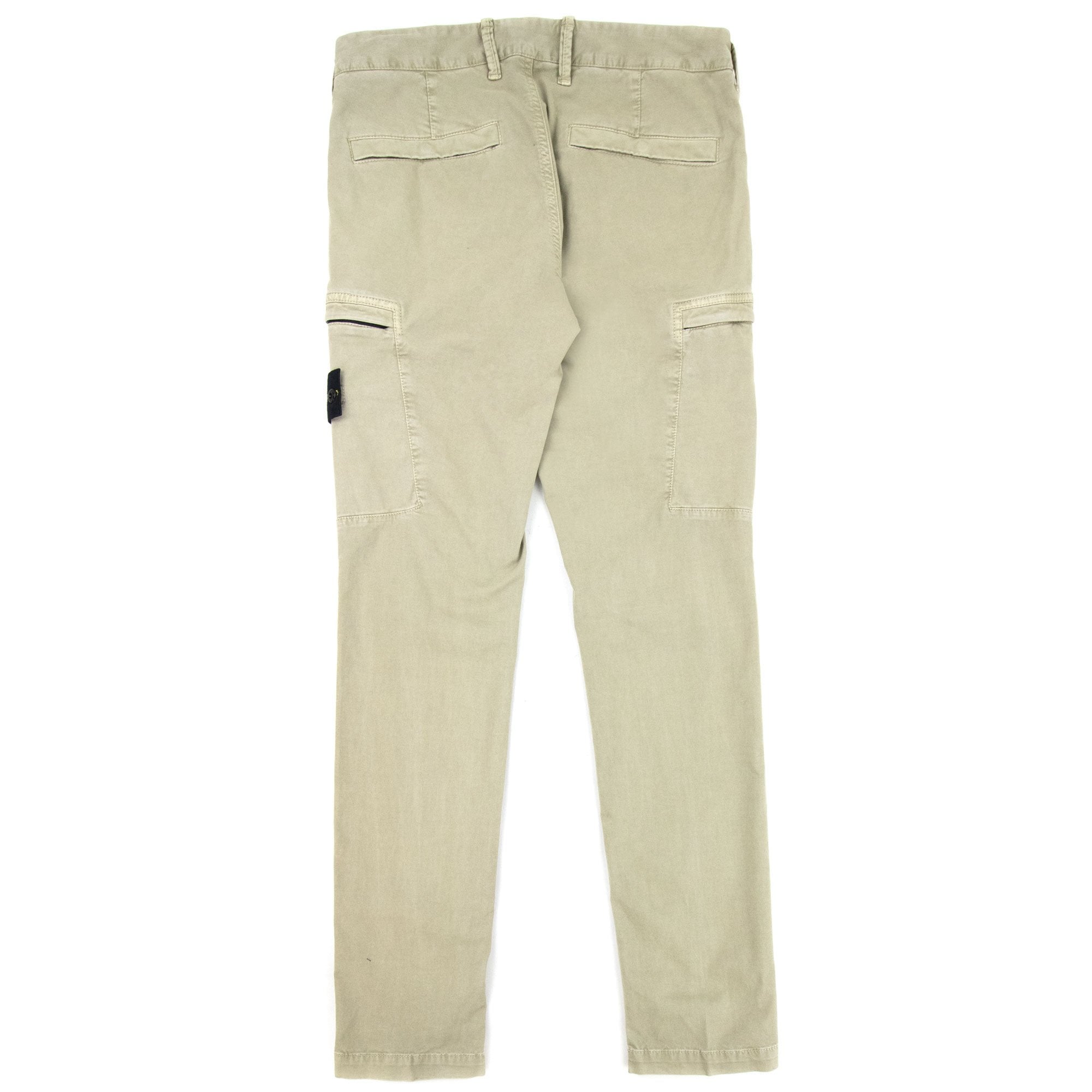 Stone Island Cargo Trousers Slim Fit Beige V0195