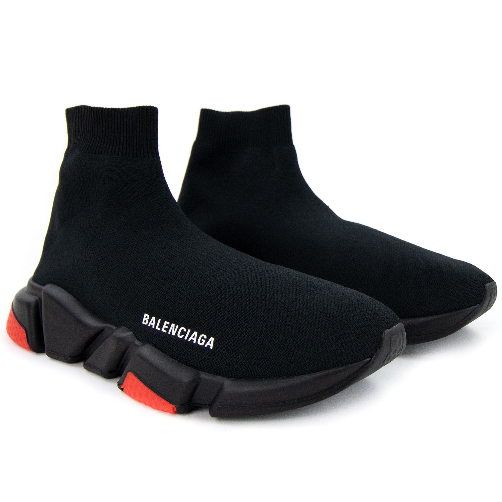 Balenciaga Speed Sock Trainer Black/red