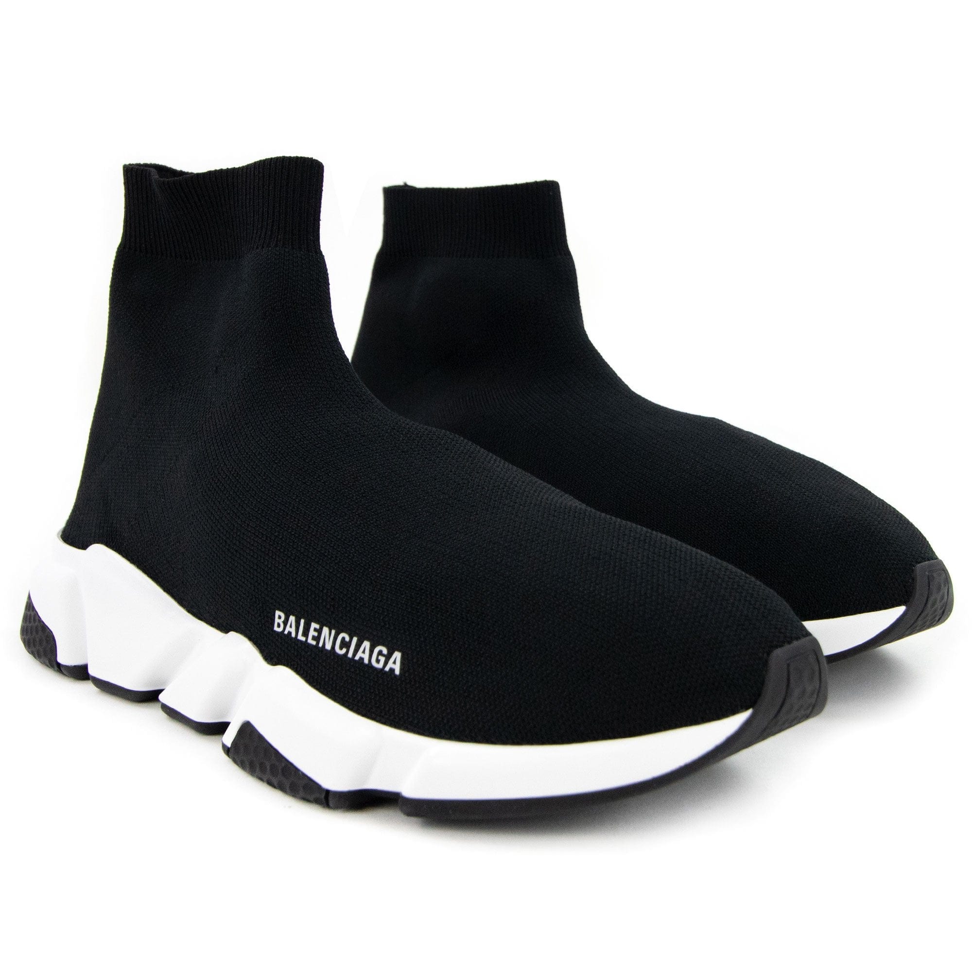 Balenciaga Speed Sock Trainers Black/white