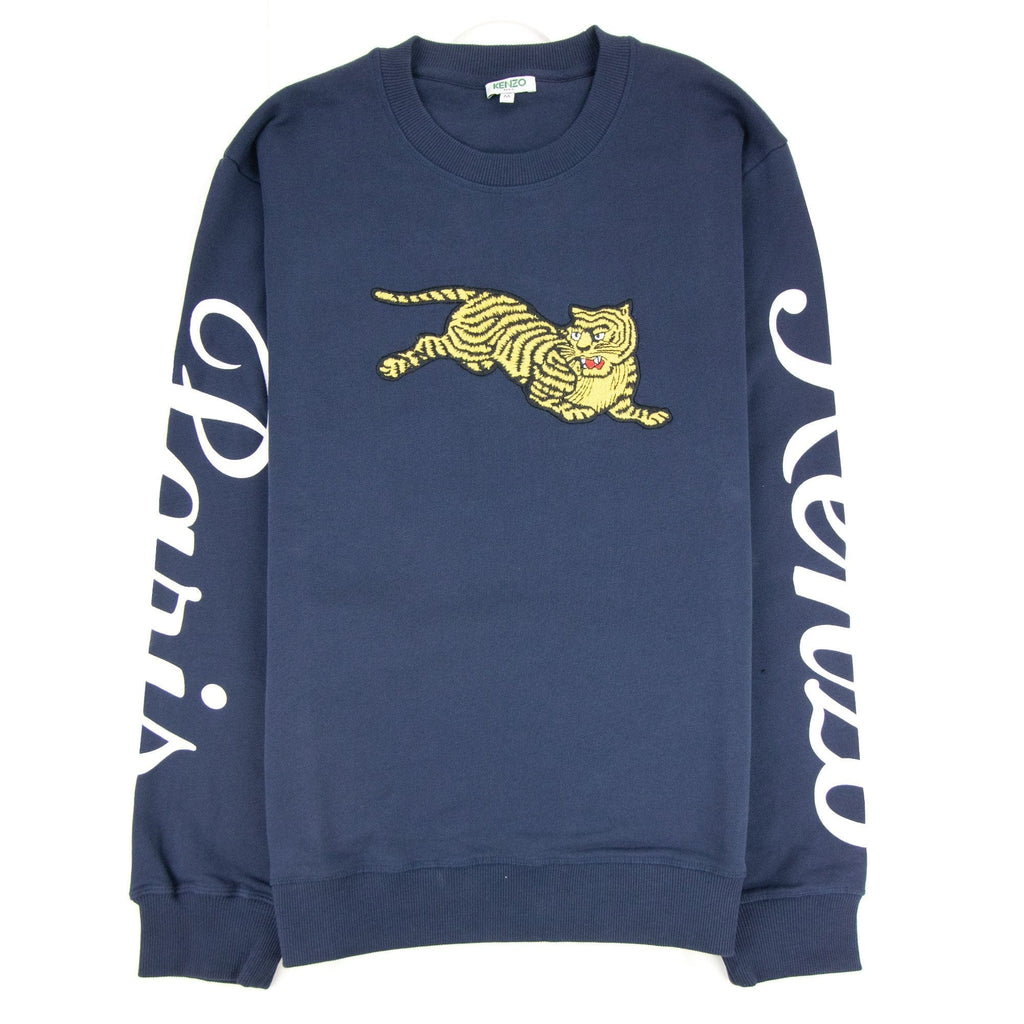 Kenzo Jumping Tiger Sweatshirt Navy