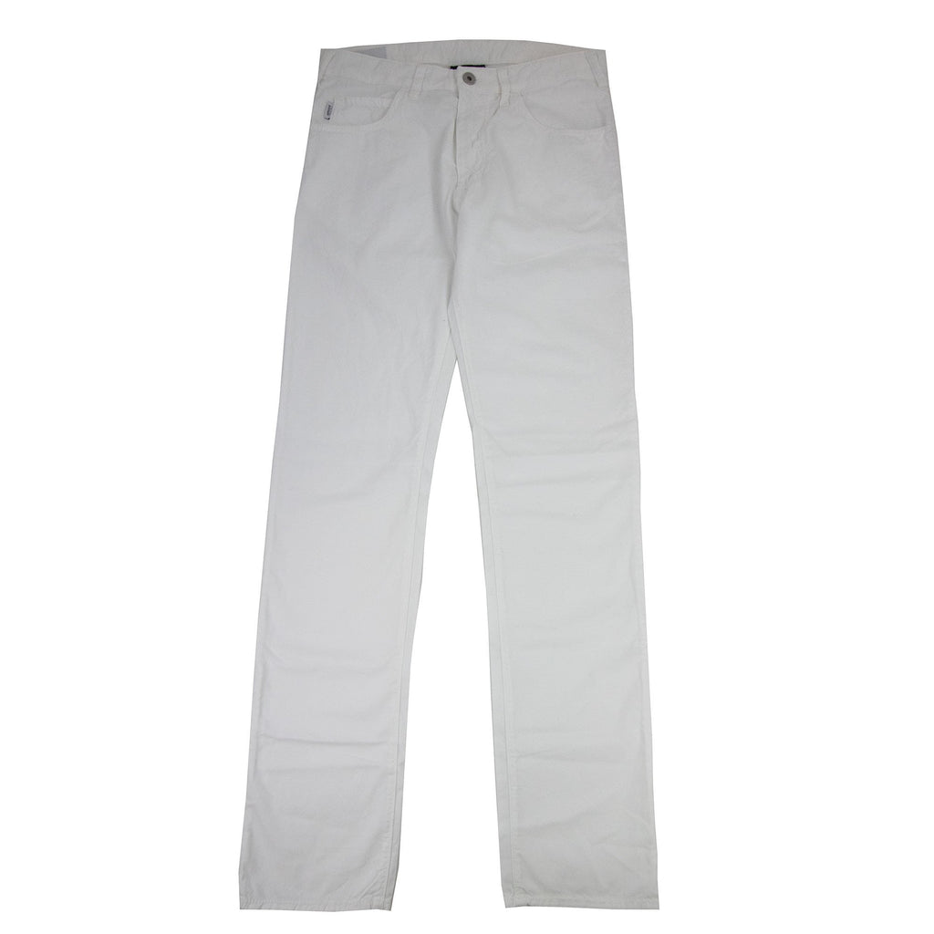 Armani Jeans Gabardine Stretch Bianco Ottico