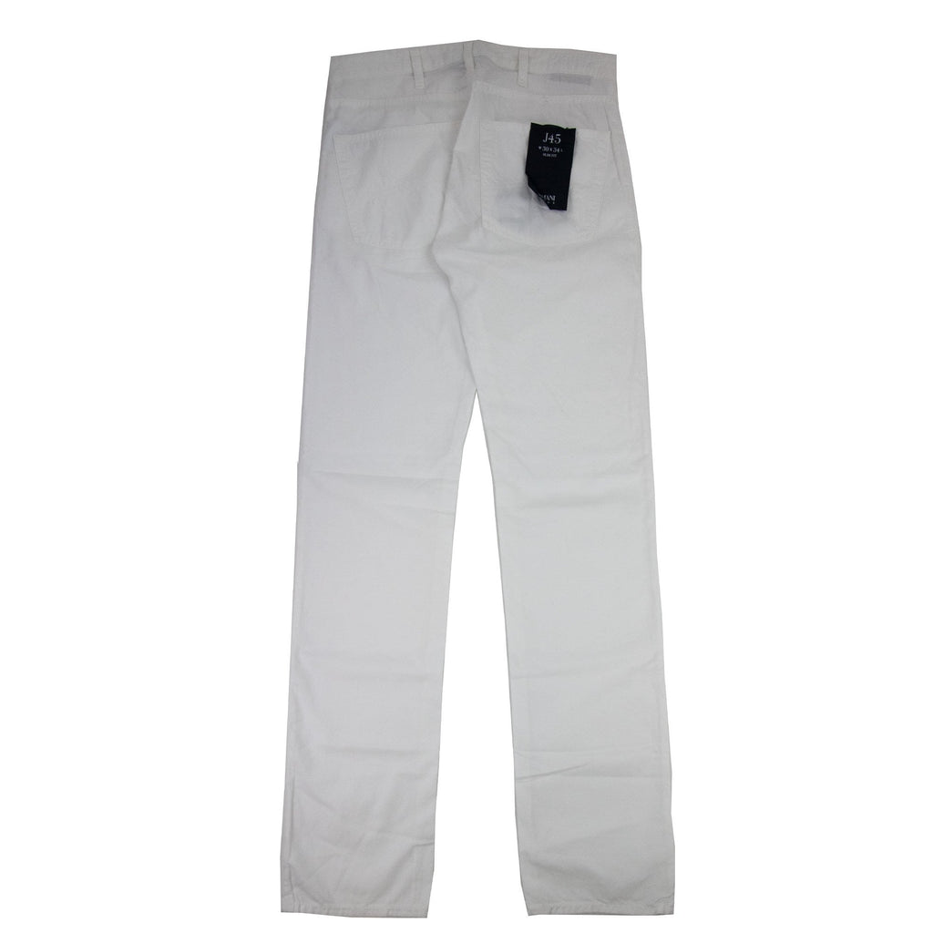 Armani Jeans Gabardine Stretch Bianco Ottico