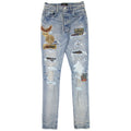 Amiri Biker Patch Jeans Clay Indigo
