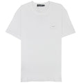 Dolce & Gabbana Branded Plate Crewneck T Shirt White W0800