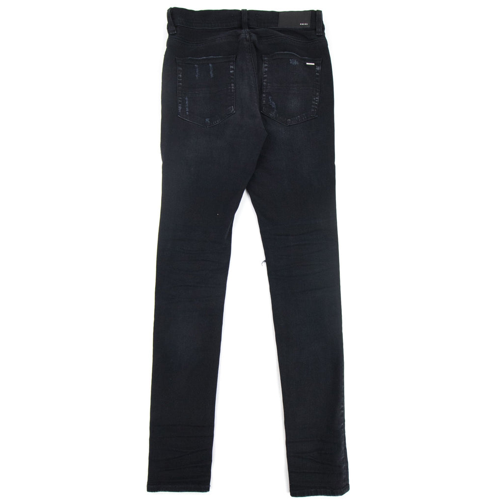 Amiri Mx1 Camo Jeans Antique Black