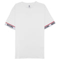 Moschino Underwear Tape Cuff Sleeve T Shirt White 0001