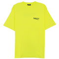 Balenciaga Political Campaign Reg Fit T-shirt Neon Yellow