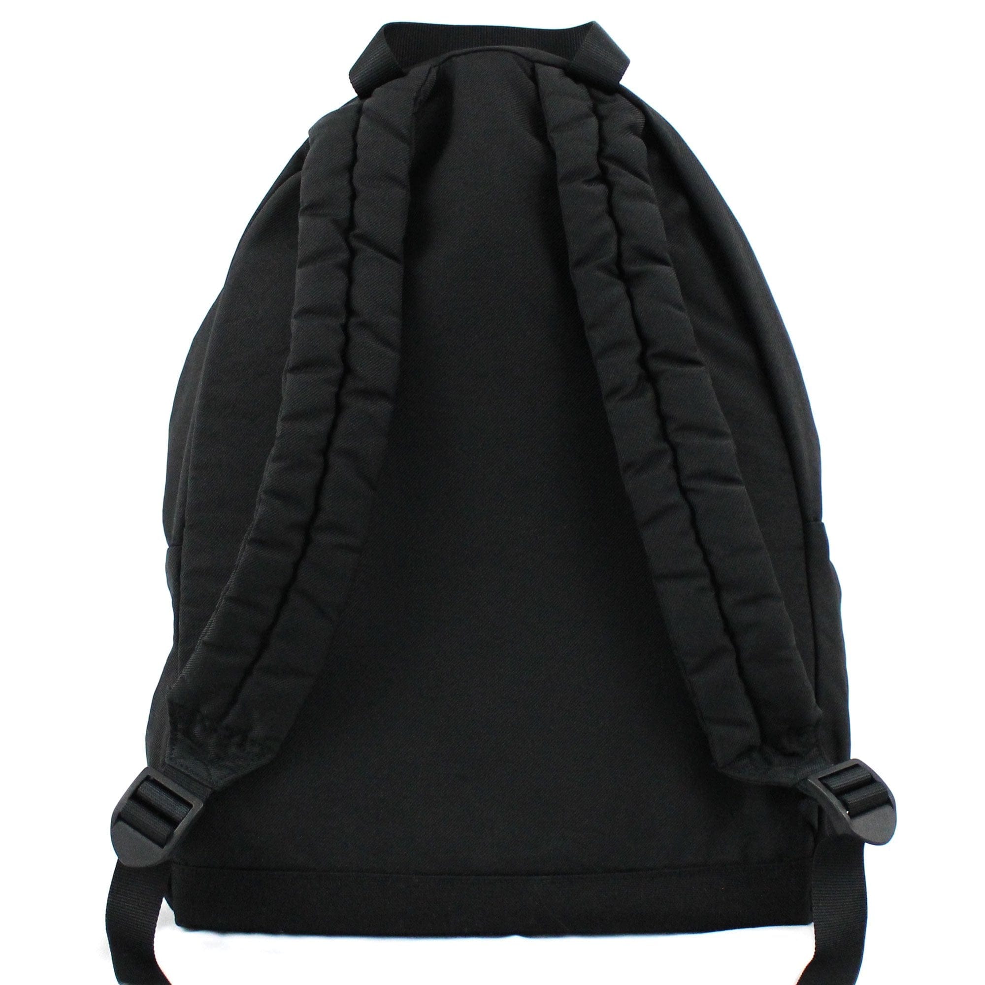 Stone Island Junior Garment Dyed Patch Logo Rucksack Black V0029