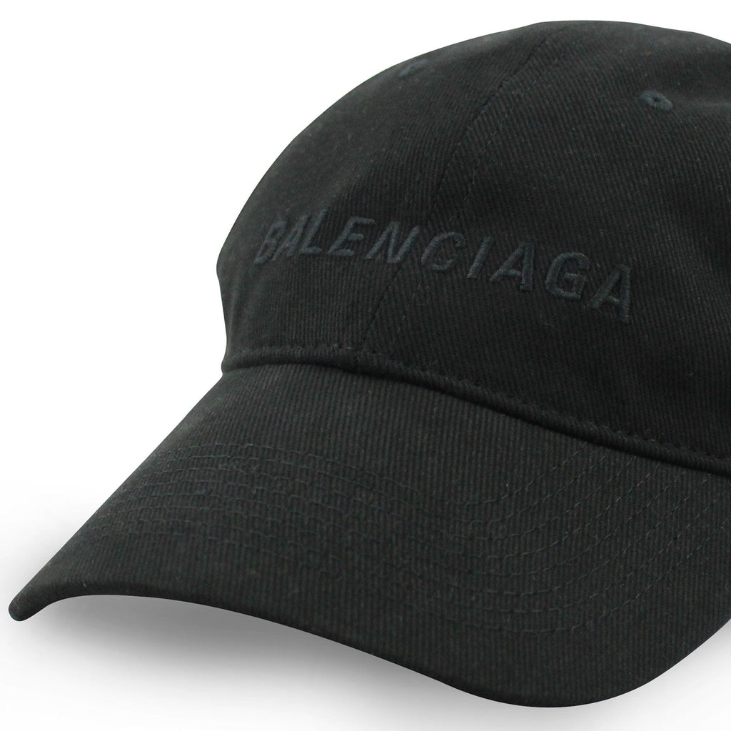 Balenciaga Balenciaga Logo Cap Black