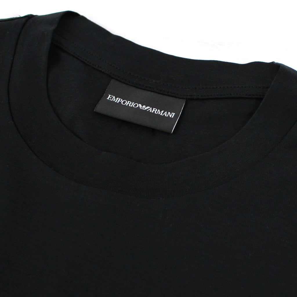 Emporio Armani Tencel Blend T-shirt Black