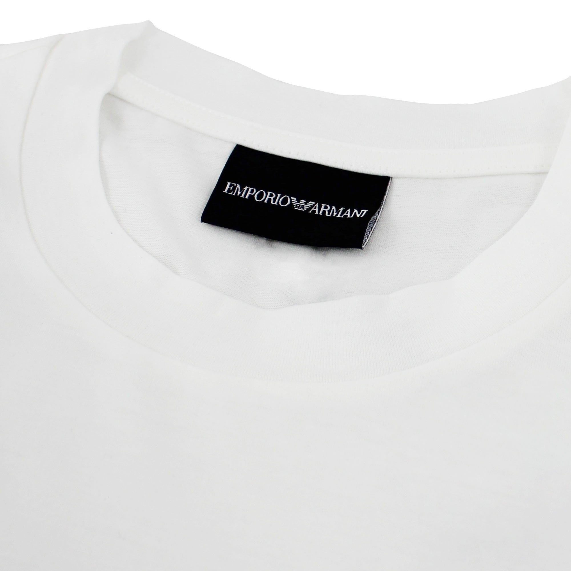 Emporio Armani Tencel Blend T-shirt Bianco