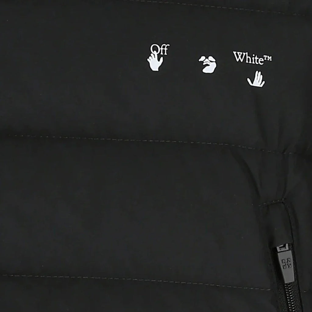 Off-White Zipped Down Jacket