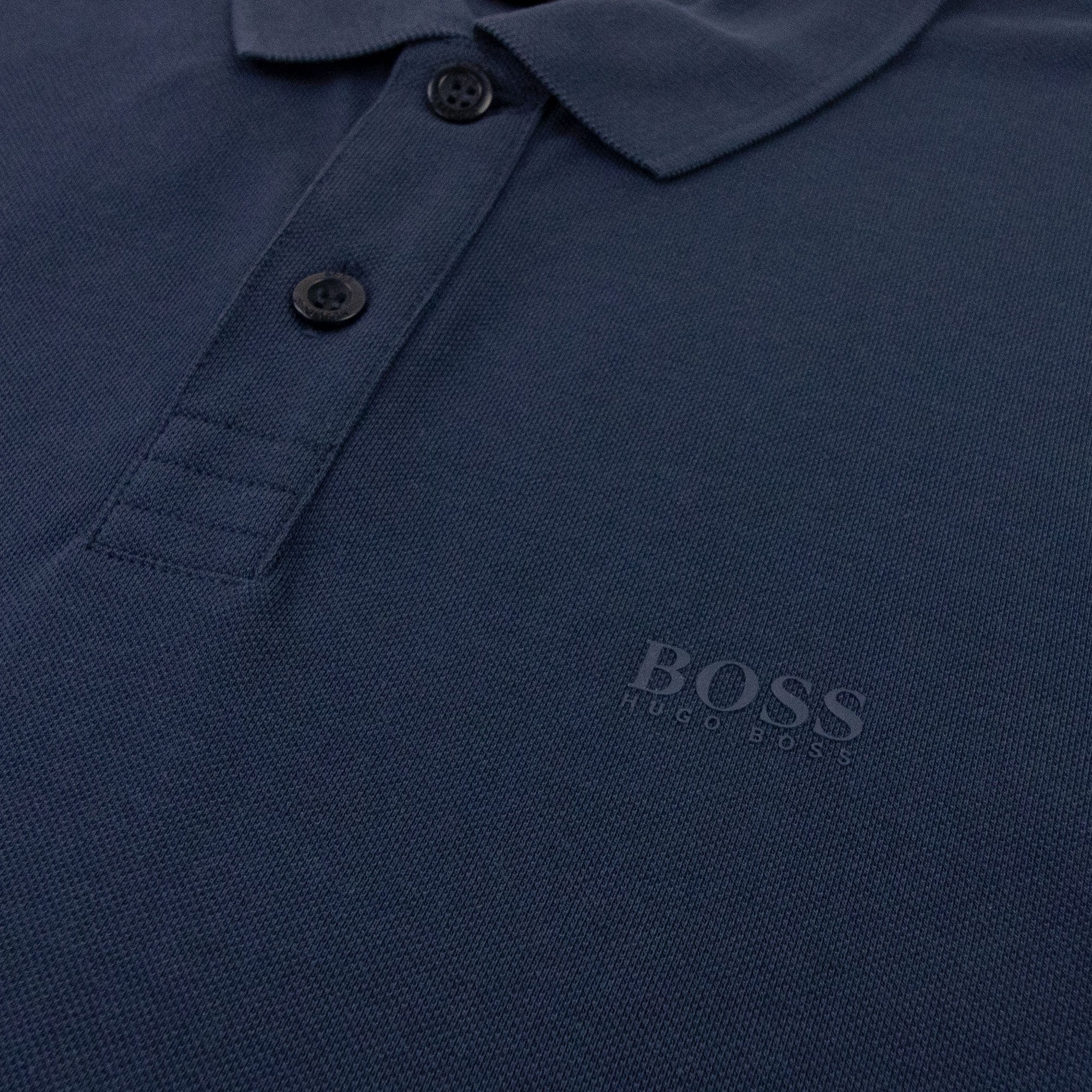 Hugo Boss Piro Logo S/s Polo Navy 412