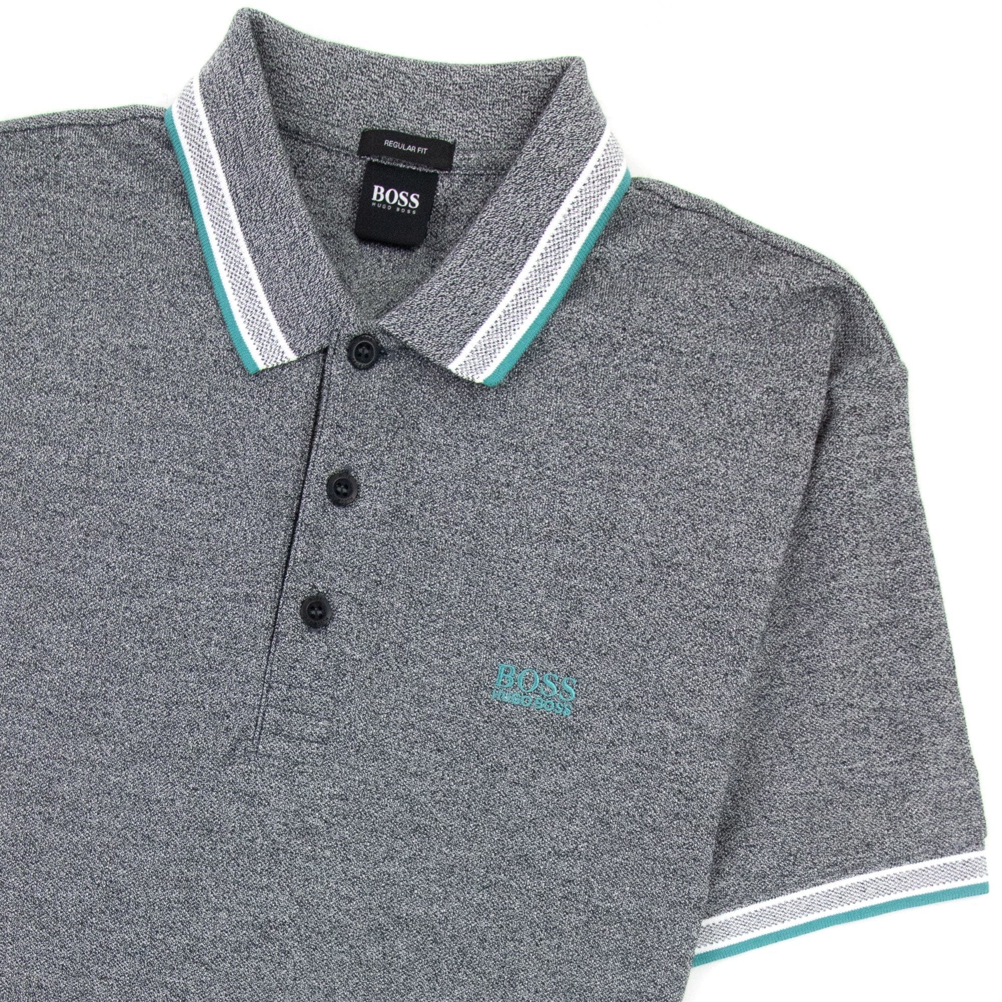 Hugo Boss Paddy Short Sleeve Polo Shirt Grey 014