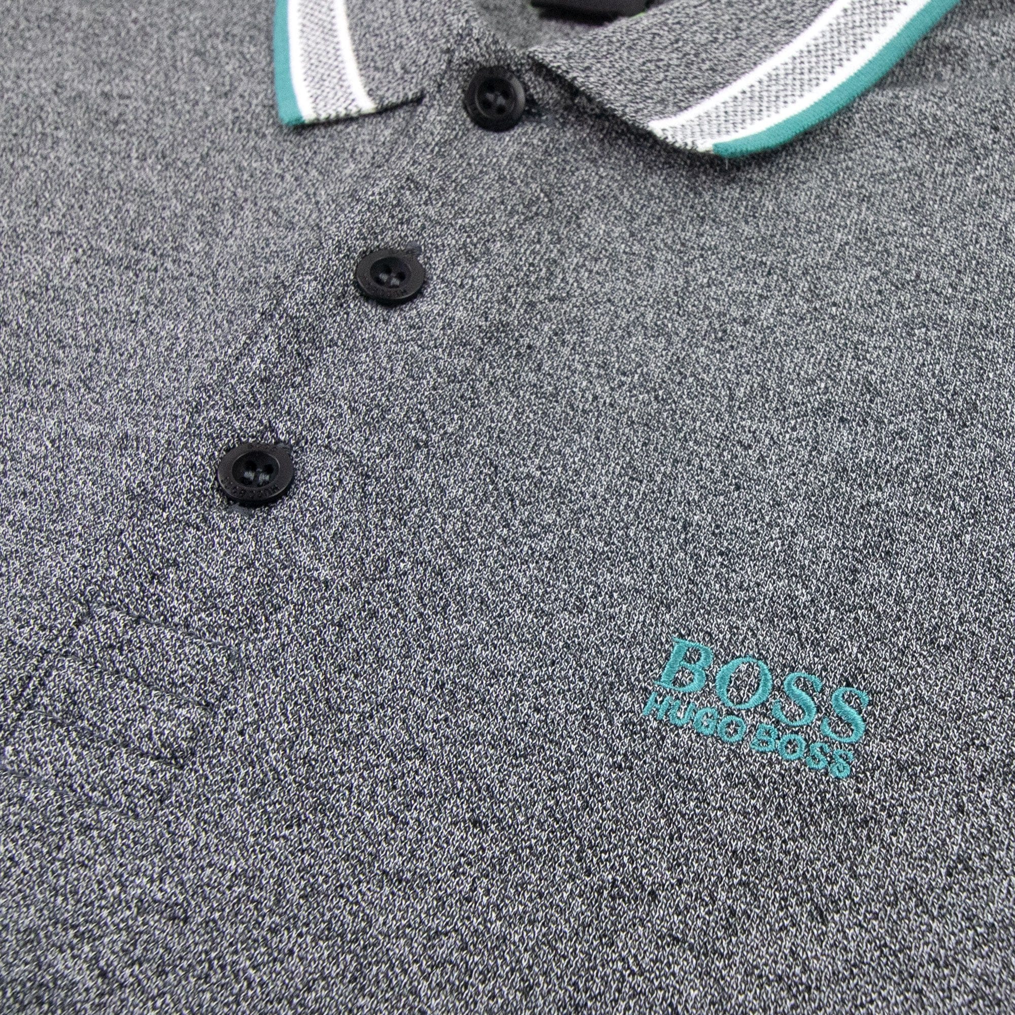 Hugo Boss Paddy Short Sleeve Polo Shirt Grey 014