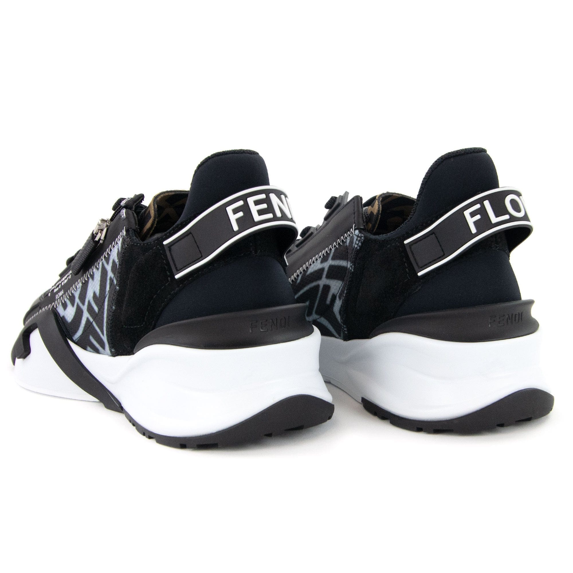 Fendi Flow Nylon Sneakers Black