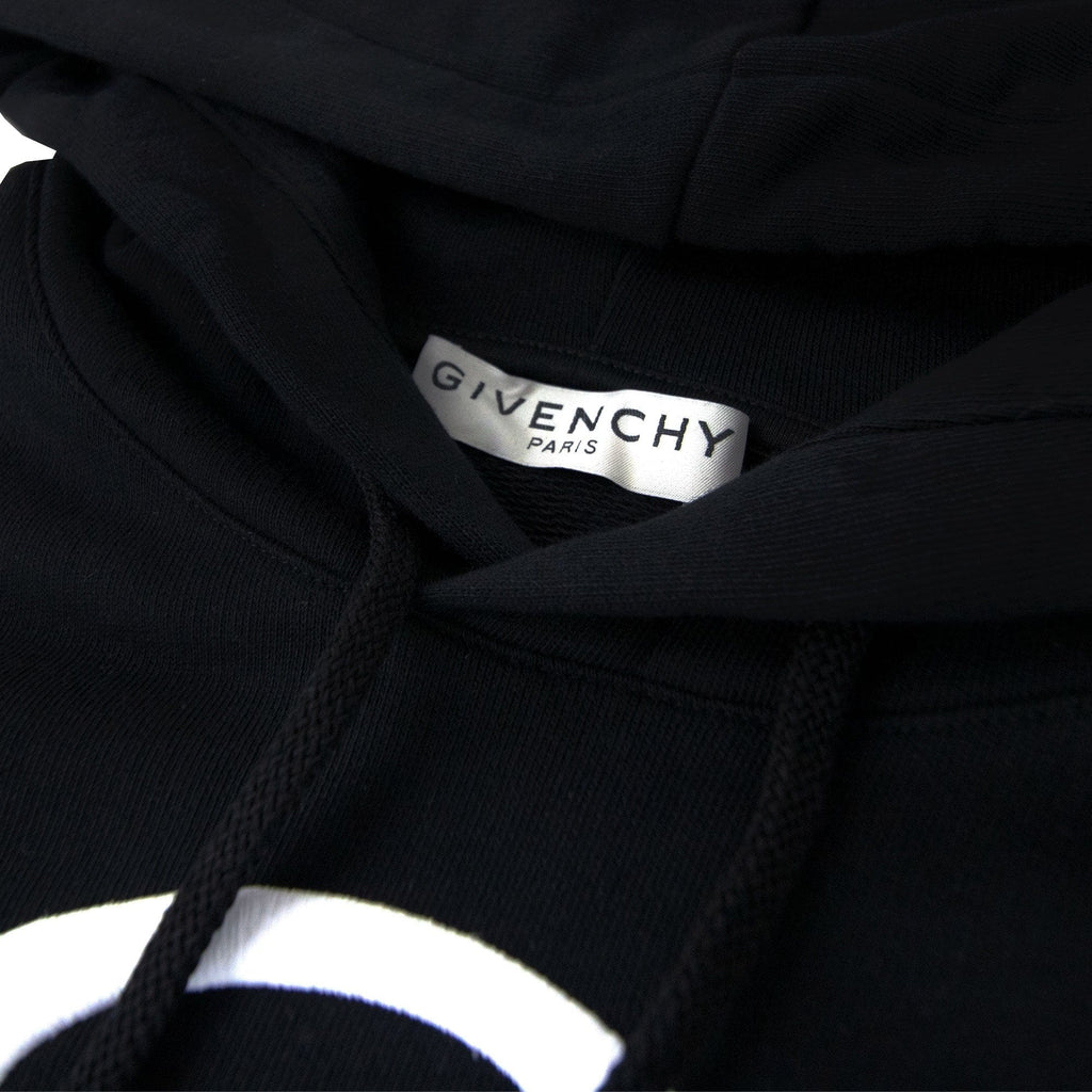 Givenchy Givenchy Refracted Embroidered Hoodie Black