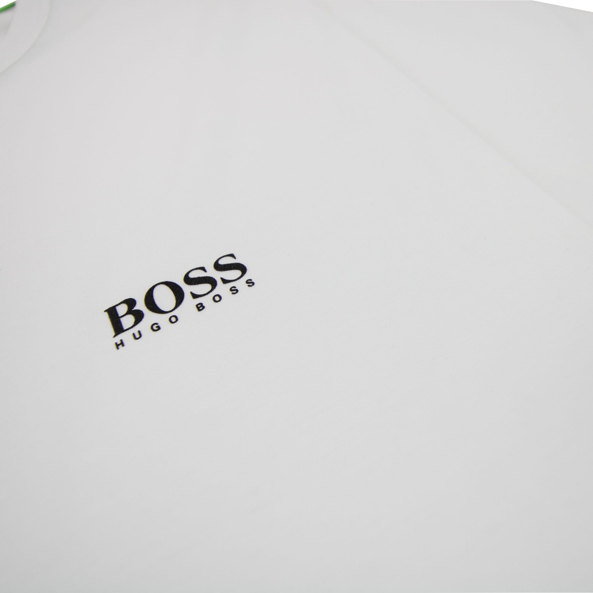 Hugo Boss Regular-fit T-shirt With Contrast Logo White 107