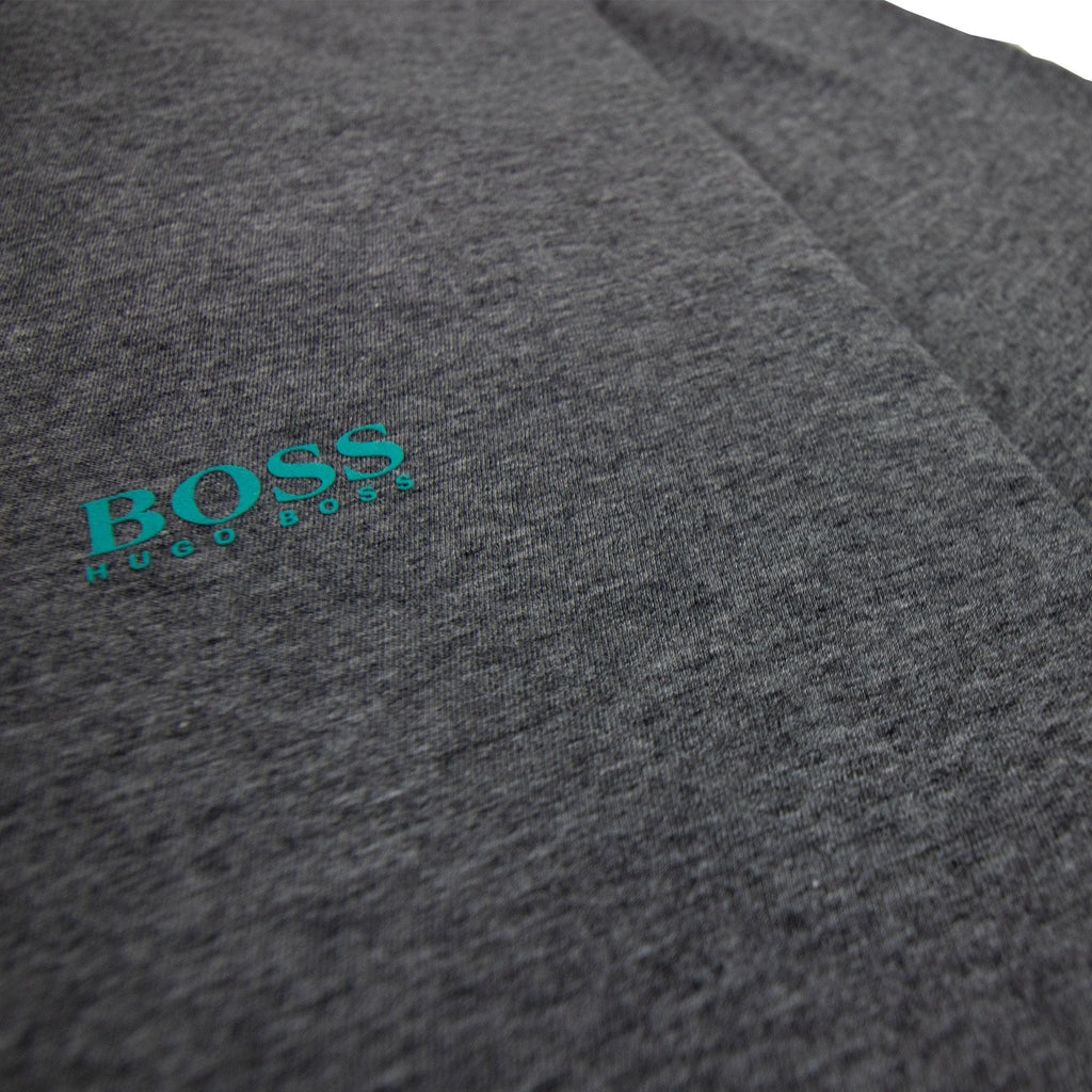 Hugo Boss Regular-fit T-shirt With Contrast Logo Grey 035