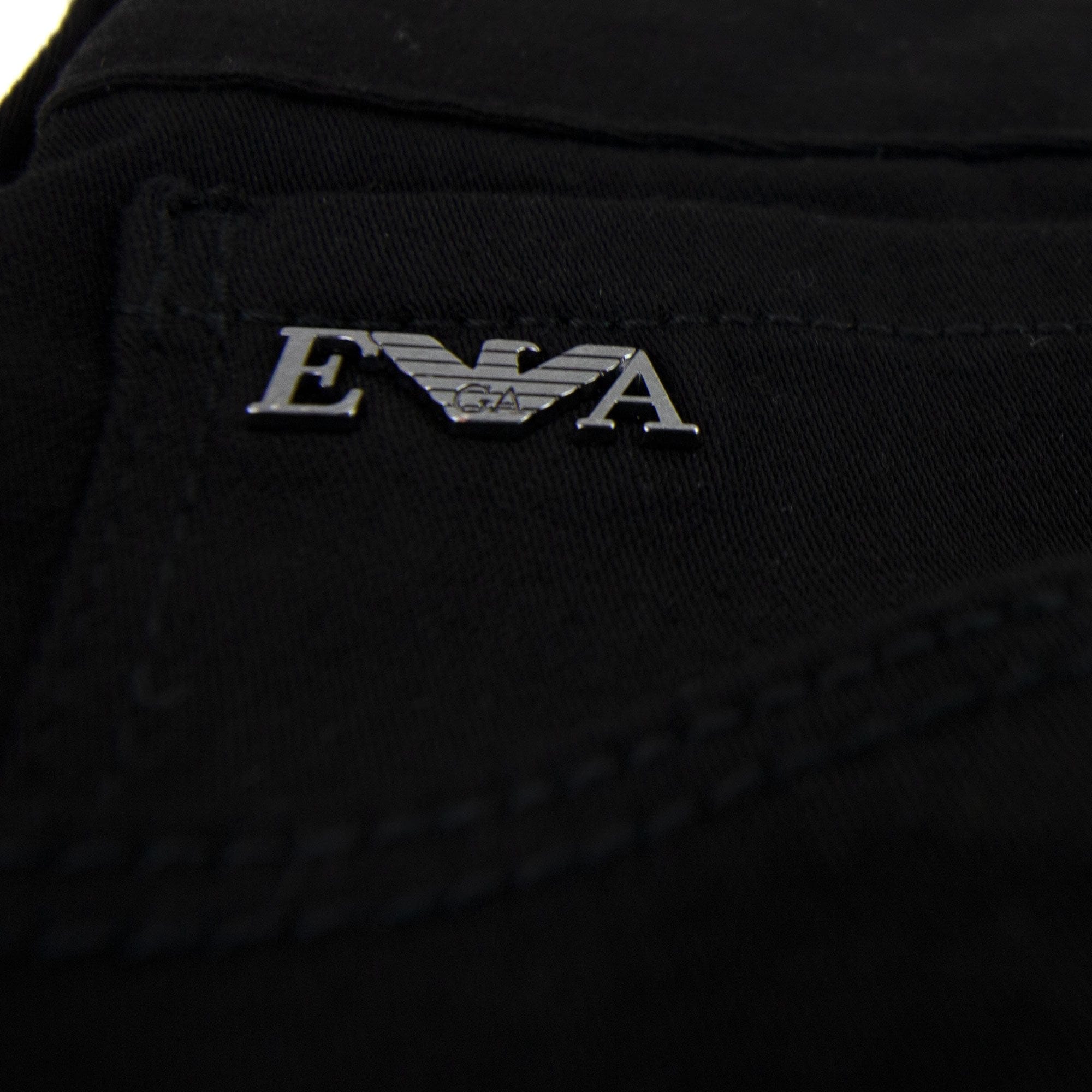 Emporio Armani 5 Pocket Slim Fit Jeans Black 999
