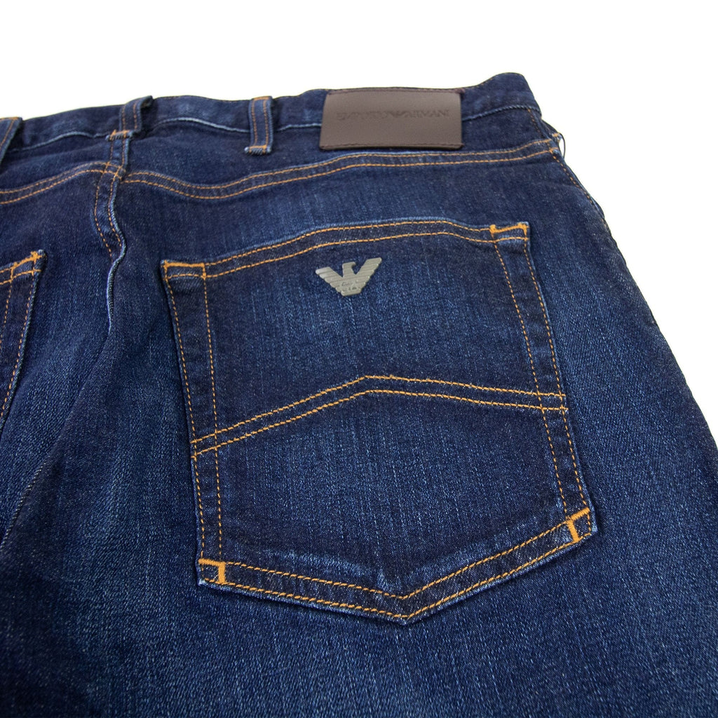 Emporio Armani J45 Regular Fit Jeans Denim Blue 0941