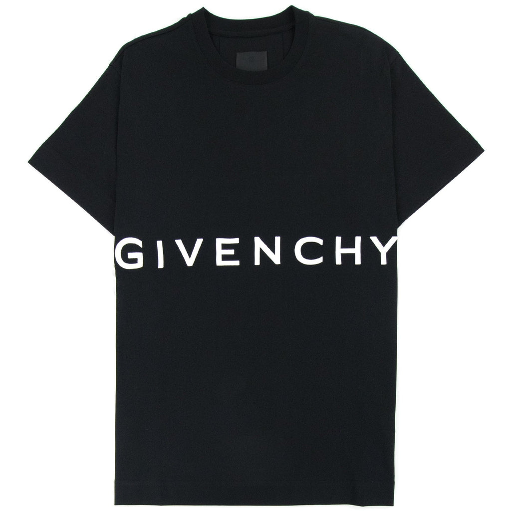 Givenchy Givenchy 4g Embroidered T-shirt Black