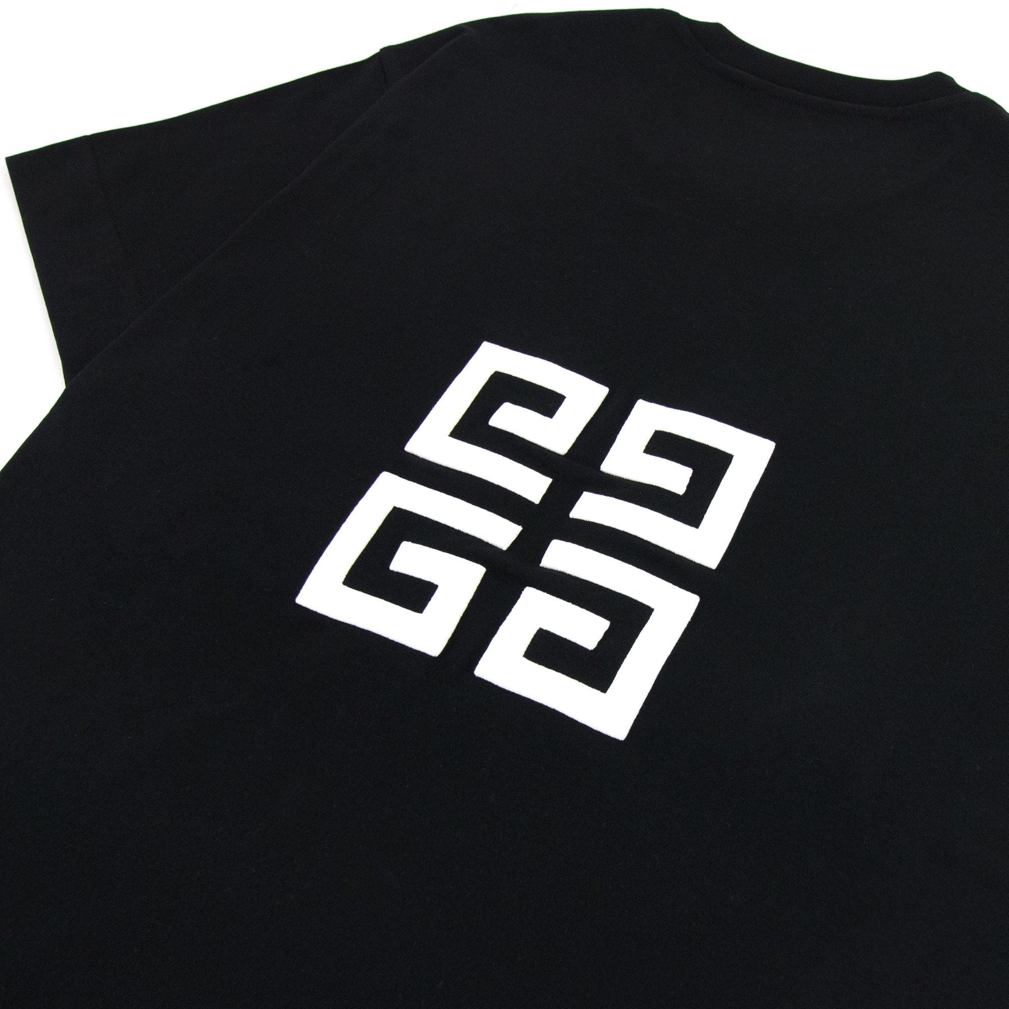 Givenchy Givenchy 4g Embroidered T-shirt Black