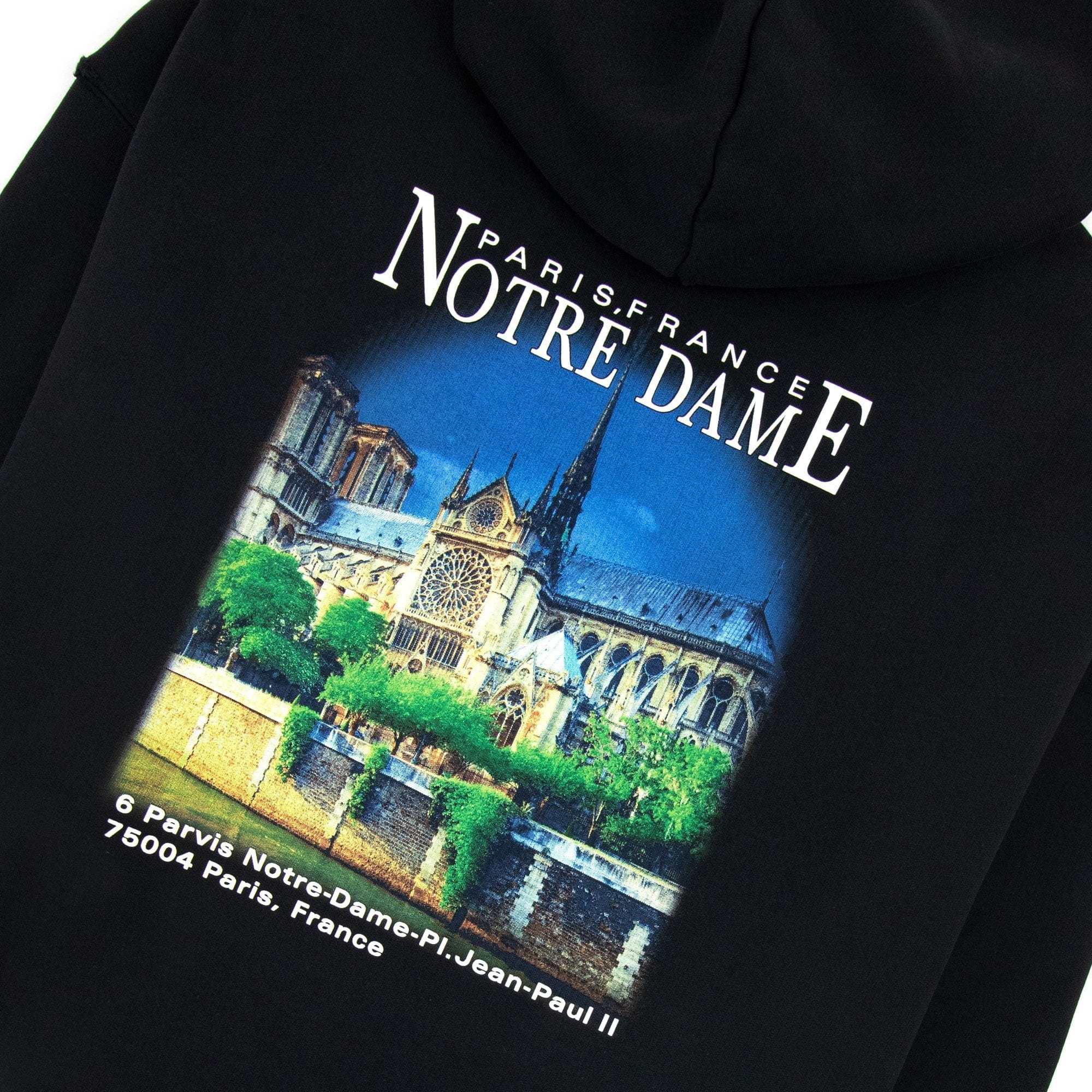 Balenciaga Sacr? Coeur Sport Hoodie Black