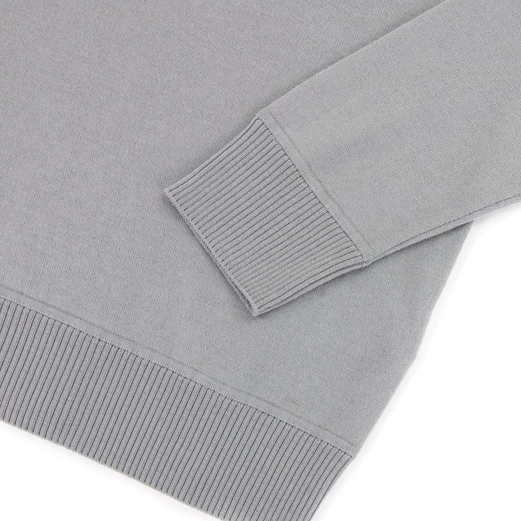 Stone Island 526c4 Light Pure Wool Knitwear Grey V0061