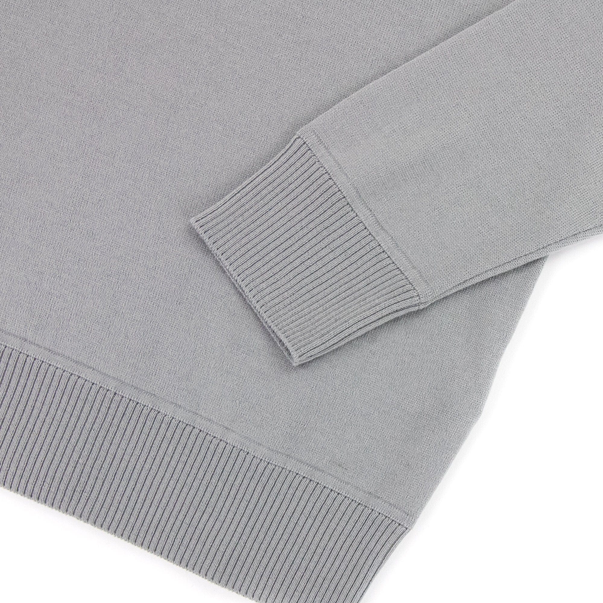 Stone Island 526c4 Light Pure Wool Knitwear Grey V0061