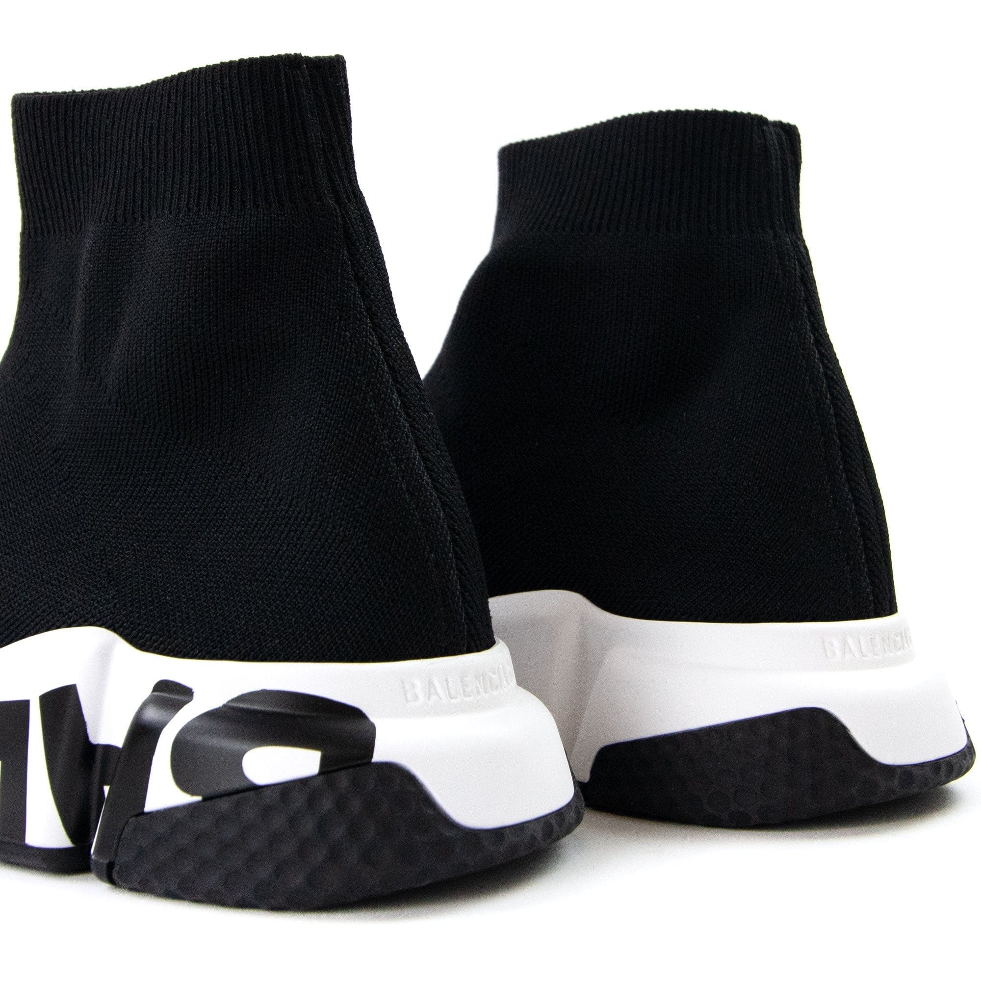 Balenciaga Speed Graffiti Trainers Black/white