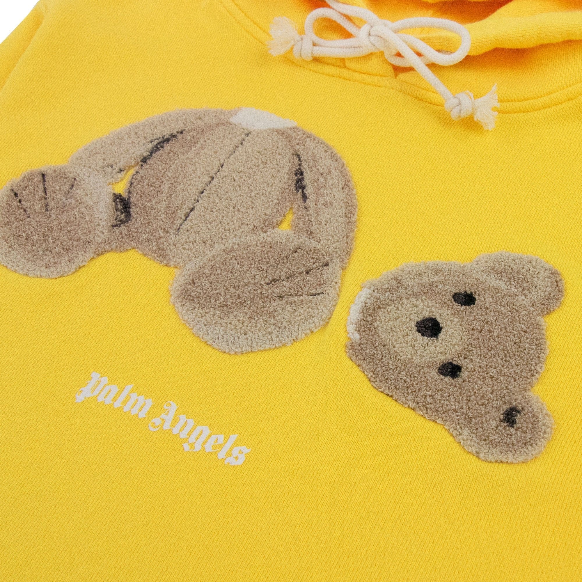 Palm Angels Kill Bear Hoodie Yellow