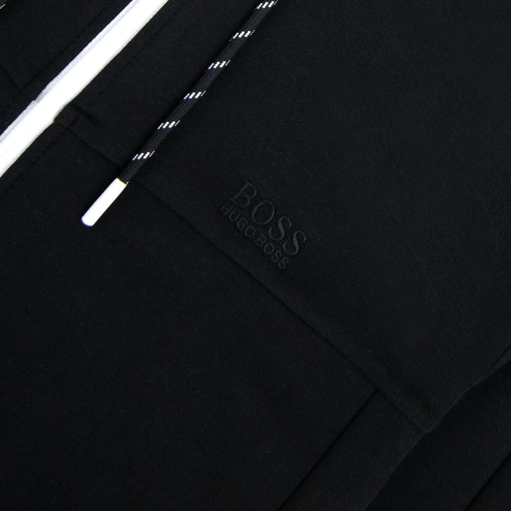 Hugo Boss Saggy 1 Zip Up Sweatshirt Black 001