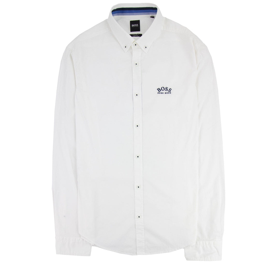 Hugo Boss Biado R Reguler Fit Shirt White 100