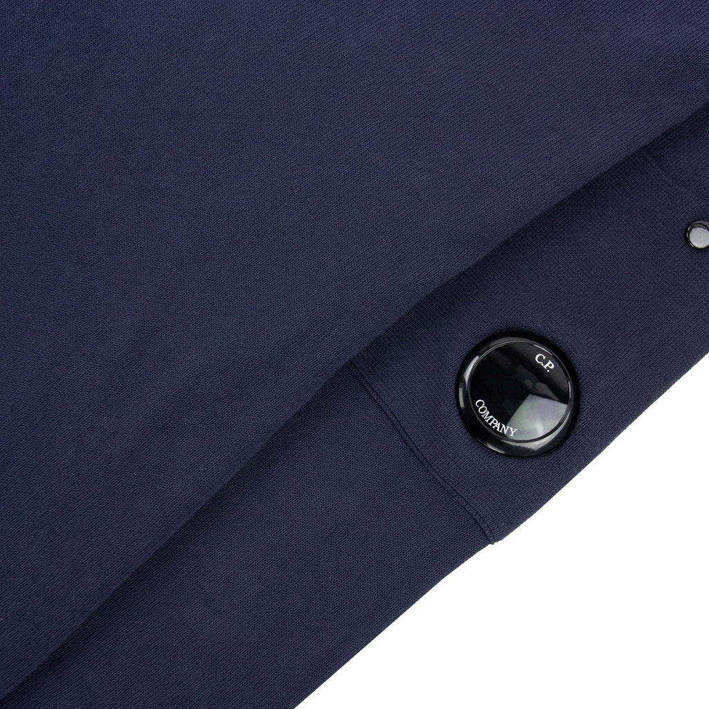 Cp Company Sea Island Medium Lens Sweater Navy 888