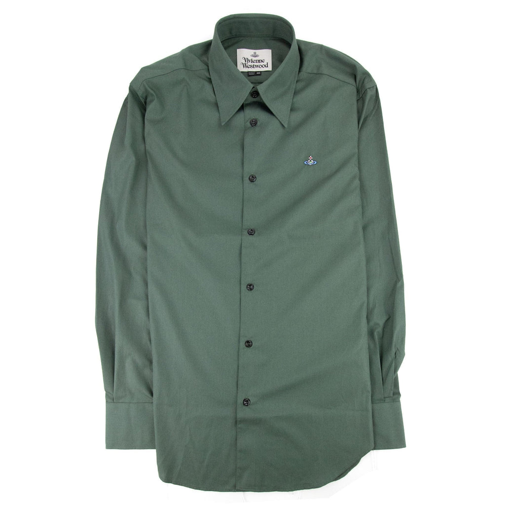 Vivienne Westwood Normal Collar Slim Green