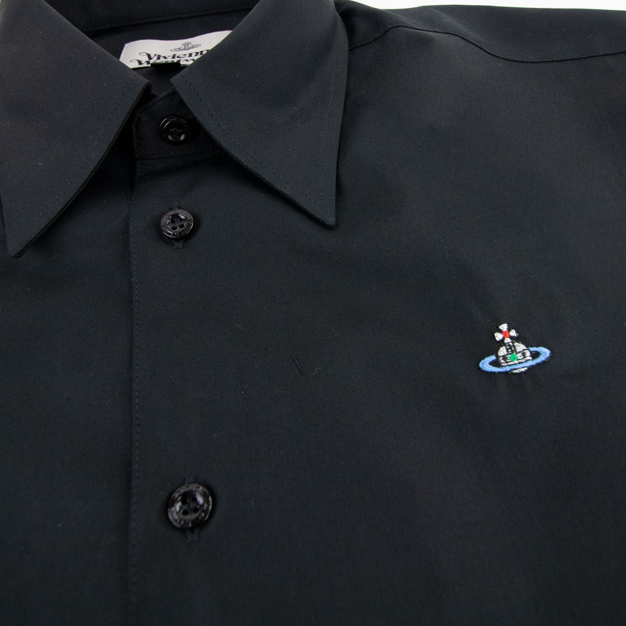 Vivienne Westwood Normal Collar Slim Black 900