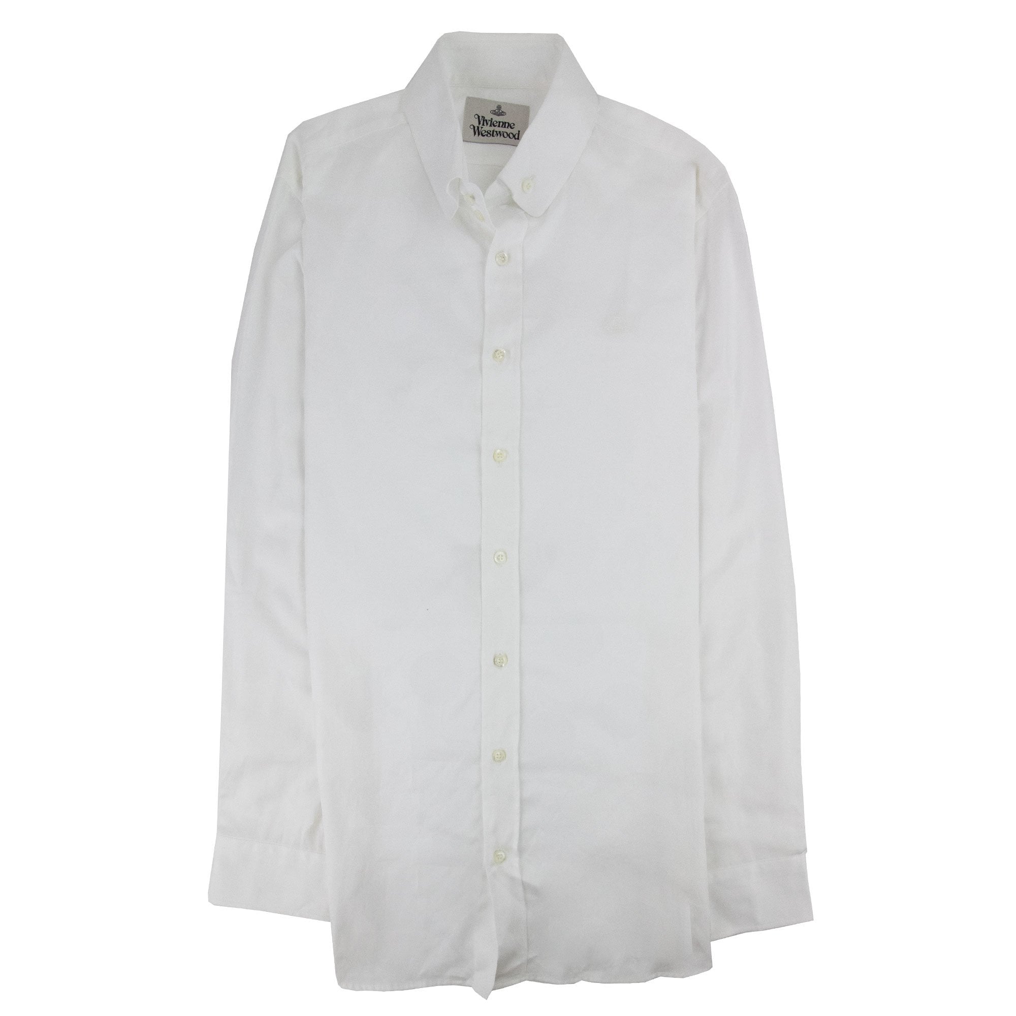 Vivienne Westwood Sun &amp; Moon Two Buttons Shirt White 100f