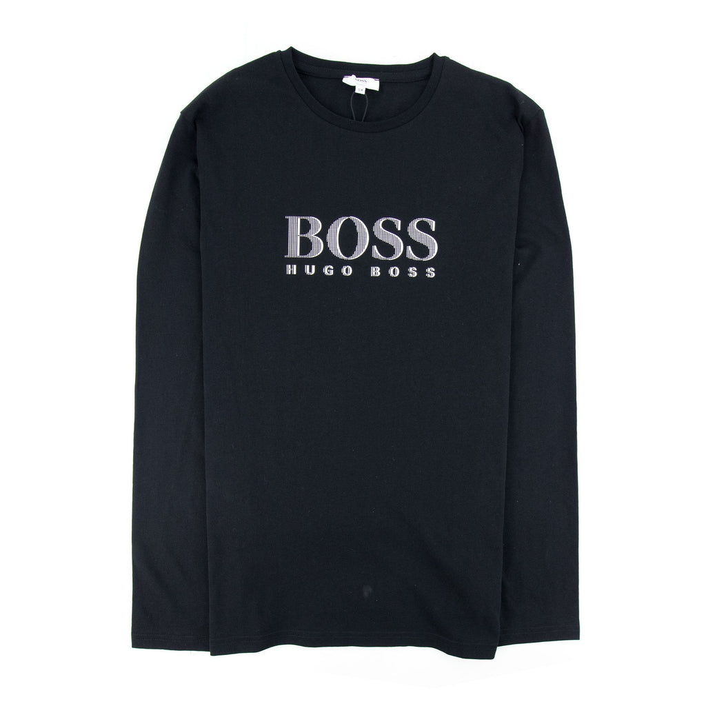 Hugo Boss Kids Logo Broken Logo T Shirt Black 09b