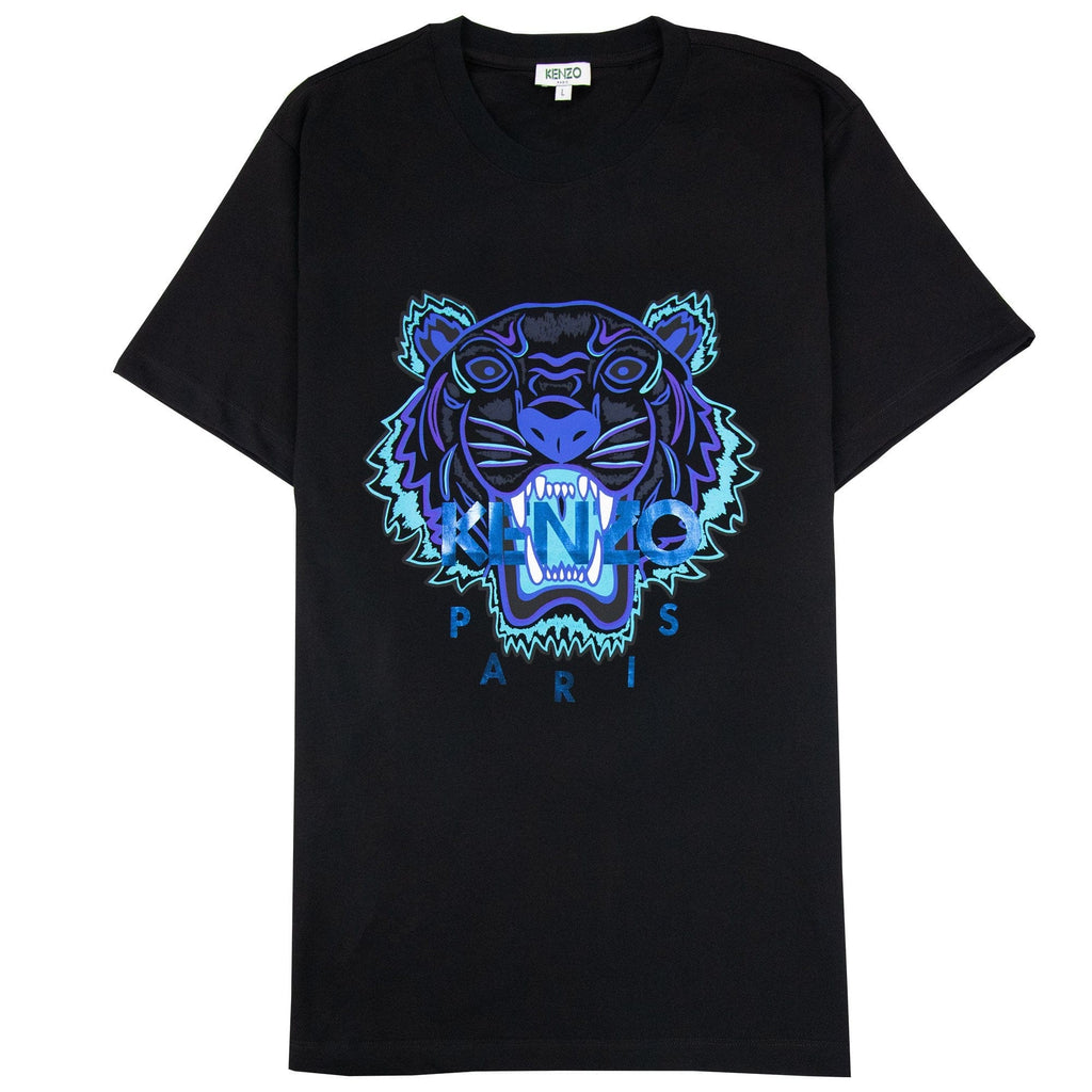 Kenzo Foil Tiger Tshirt Black/purple