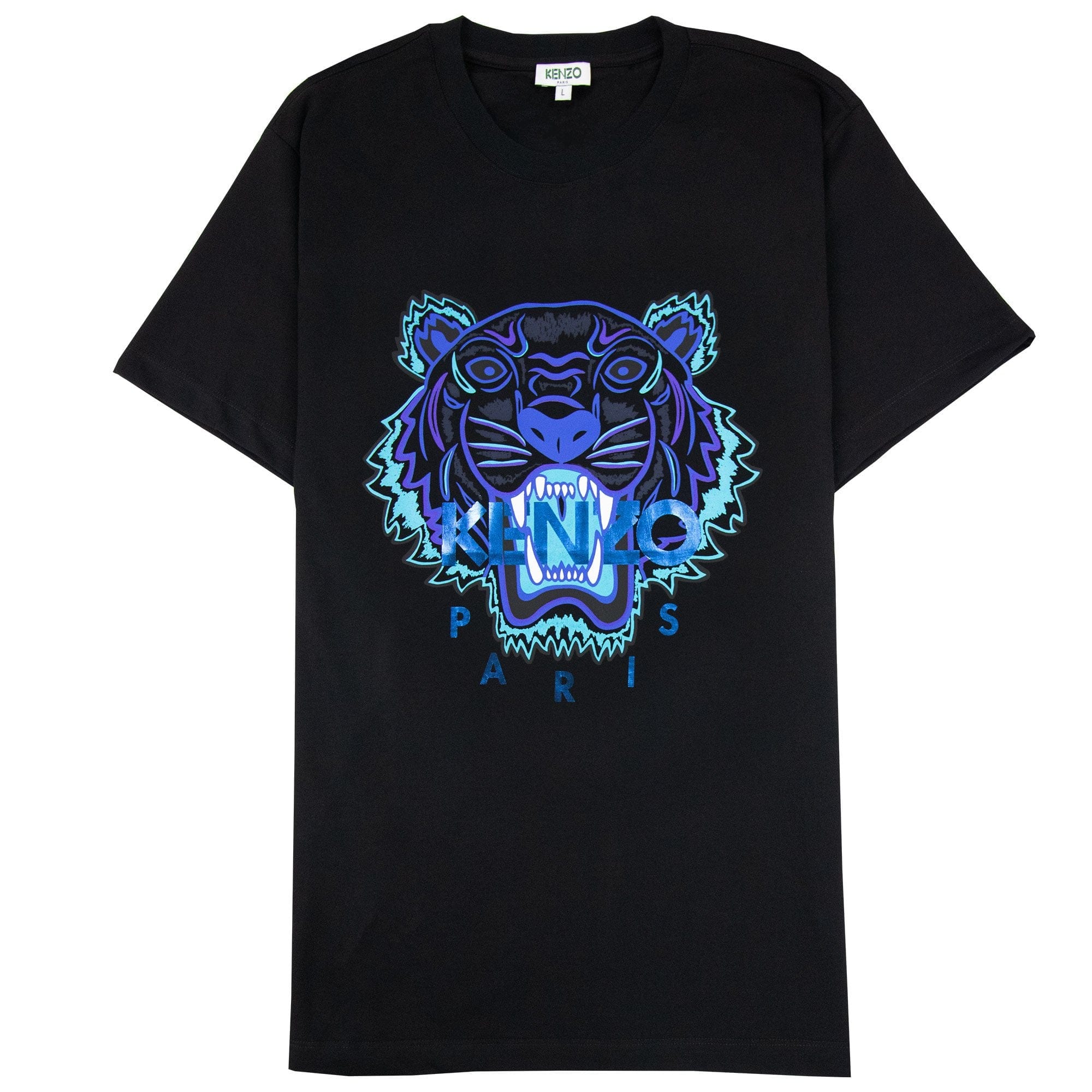 Kenzo Foil Tiger Tshirt Black/purple