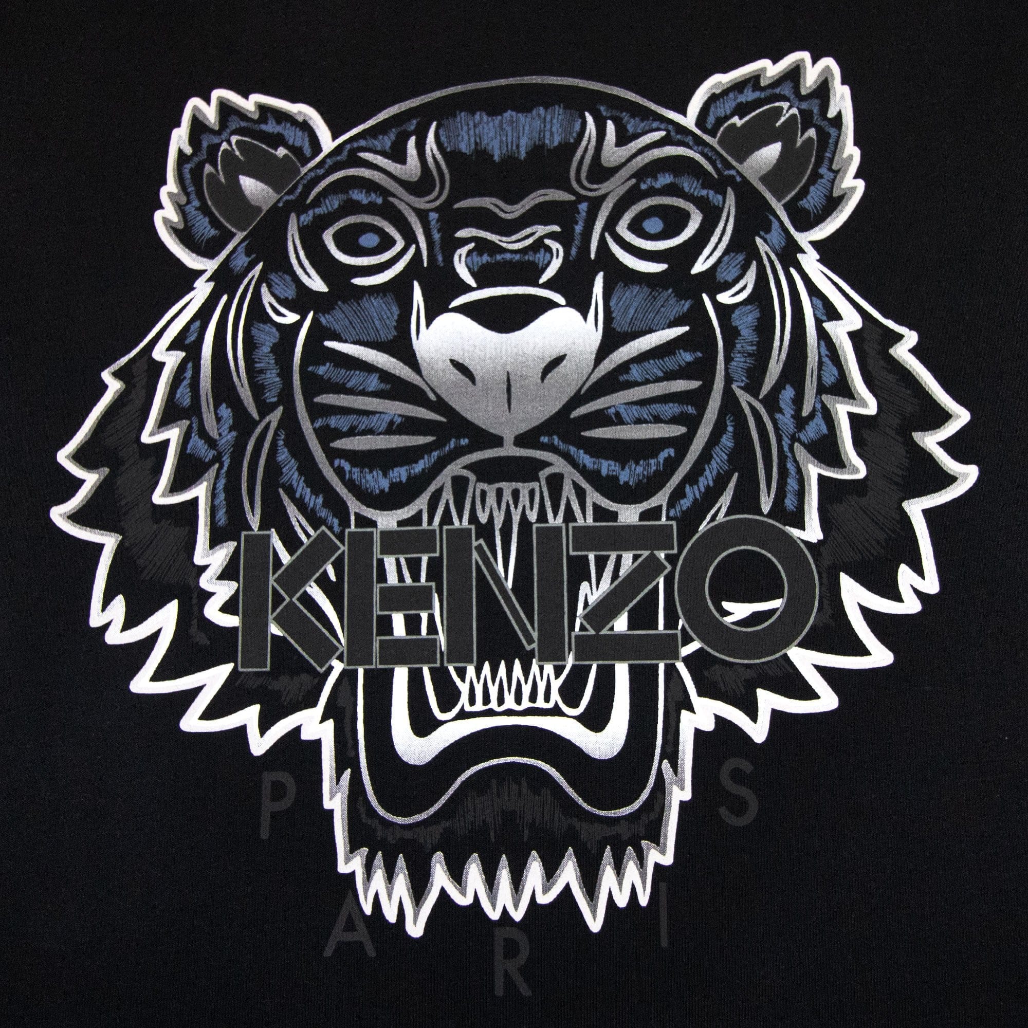 Kenzo Icon Tiger T-shirt Black/silver