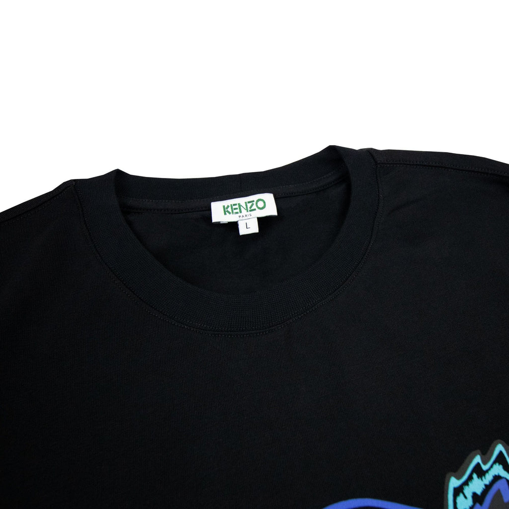 Kenzo Foil Tiger Tshirt Black/purple