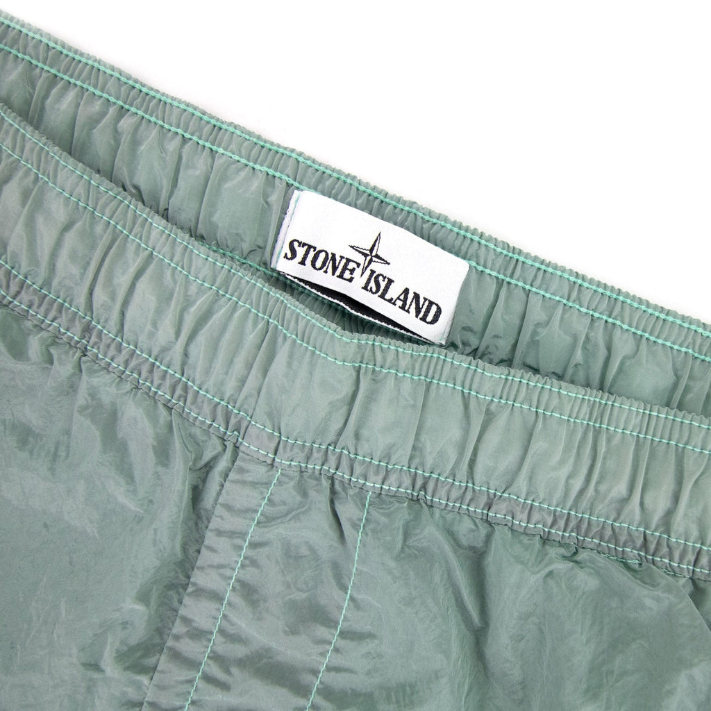 Stone Island B0943 Nylon Metal Swim Shorts Mint Green V0044