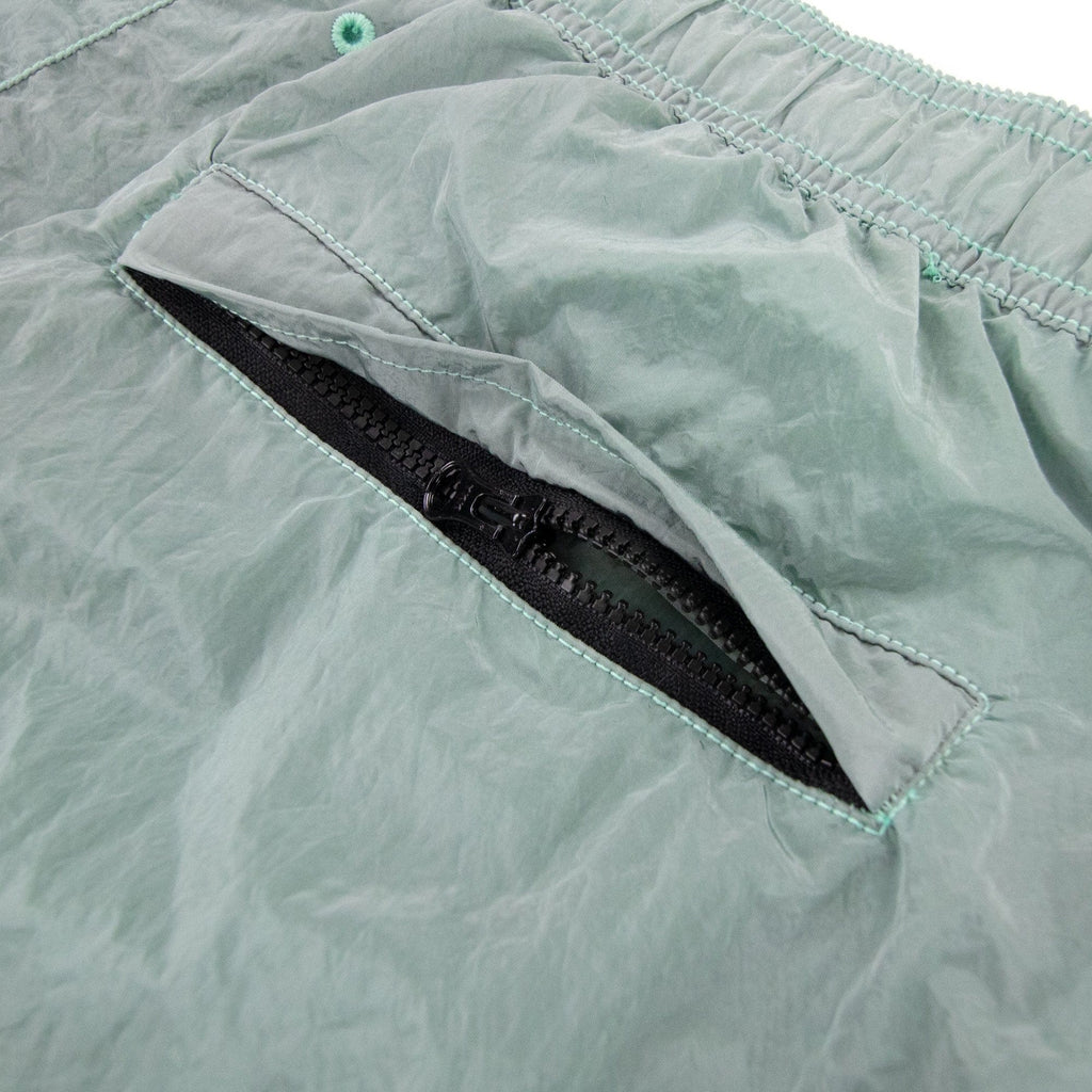 Stone Island B0943 Nylon Metal Swim Shorts Mint Green V0044