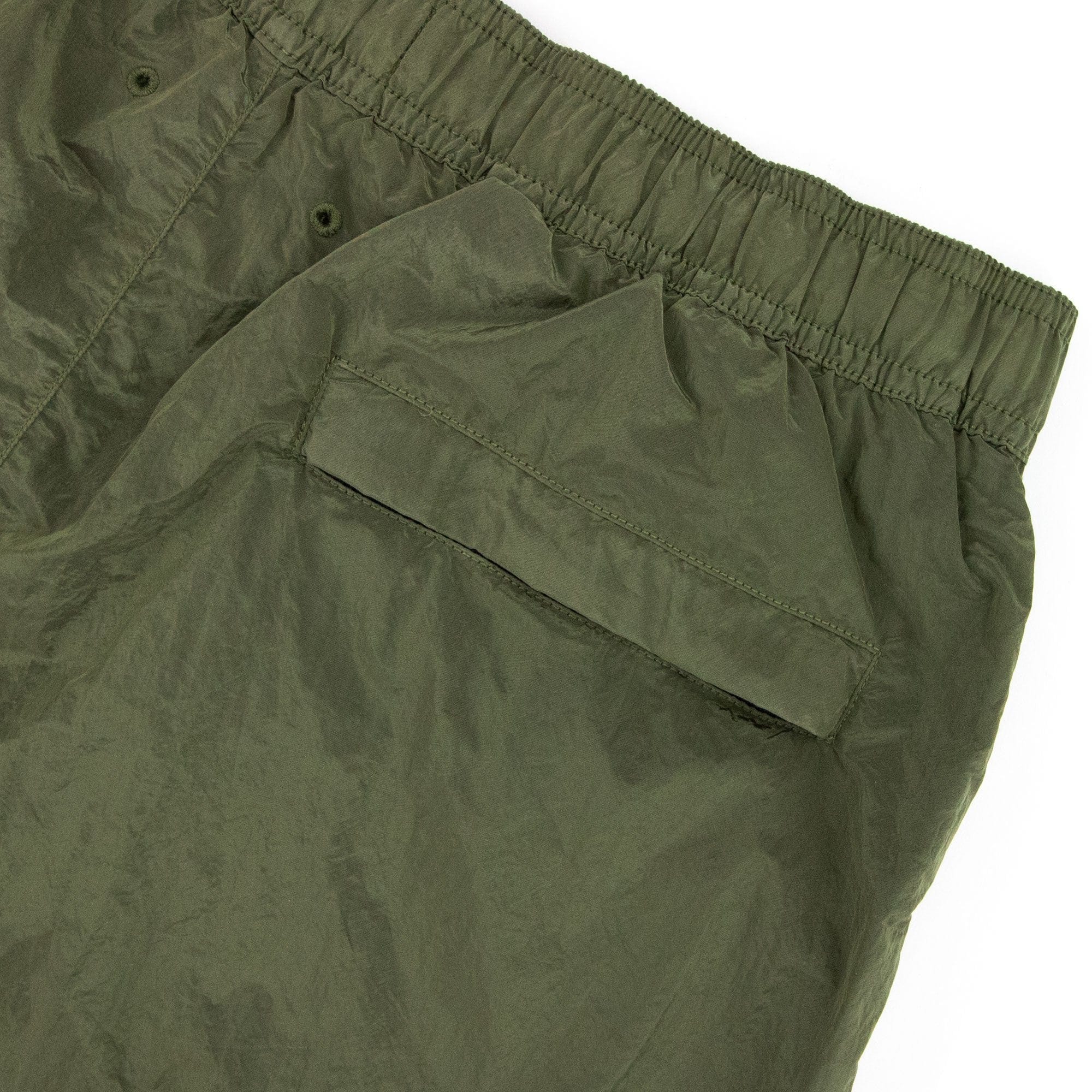 Stone Island B0943 Nylon Metal Swim Shorts Khaki V0058